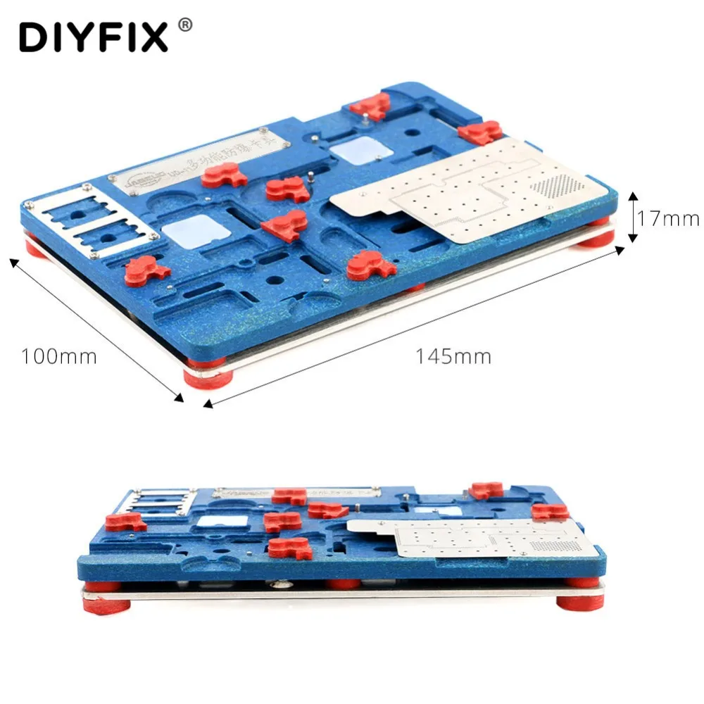 Зажимы логической платы DIYFIX инструмент для ремонта BGA iPhone X A11 материнская плата IC
