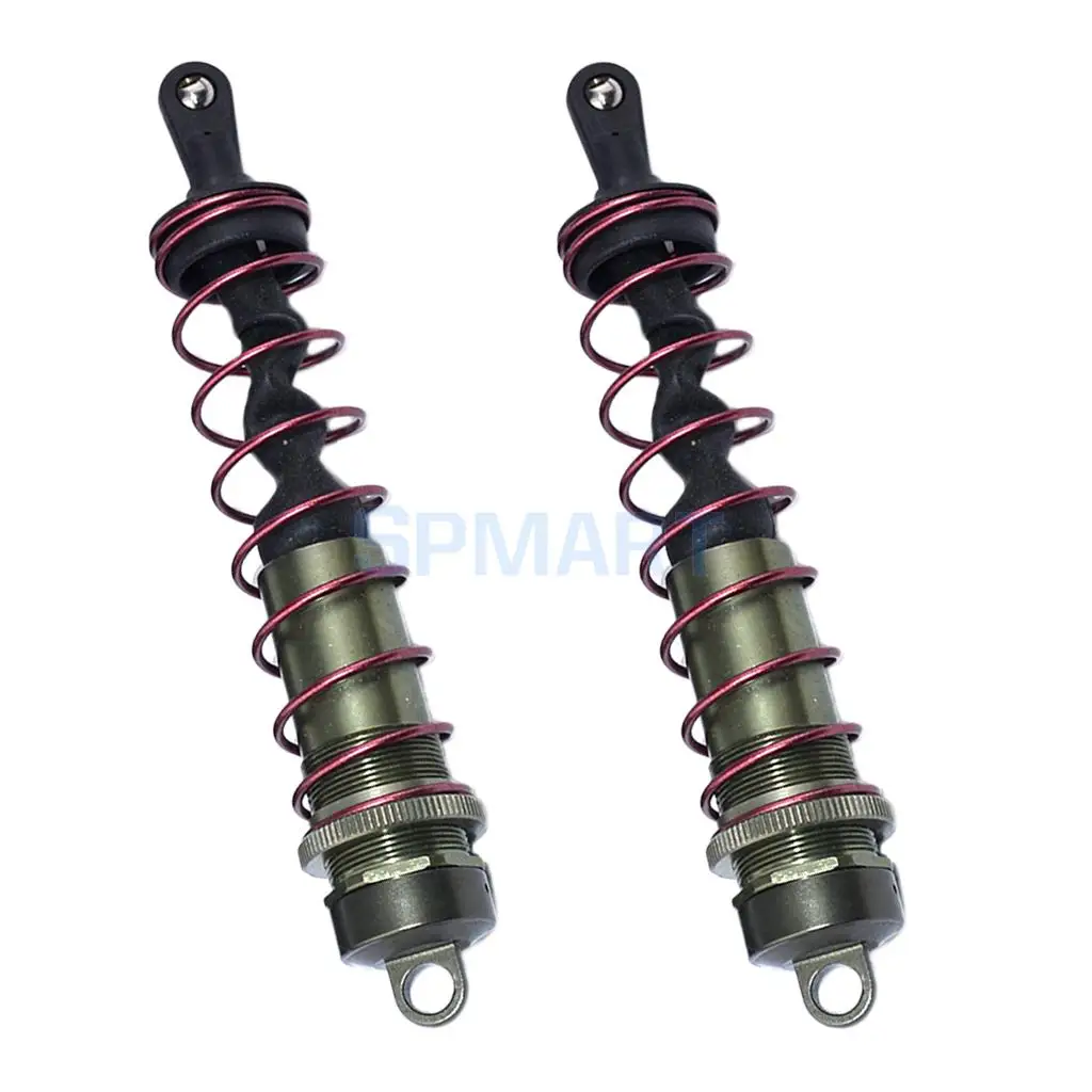 1 Pair 1:8 RC Car Buggy Monster Trunk Truck Rear Shock Absorber for HOBAO ZD Racing JLB HSP EM Racing ZD Racing DHK