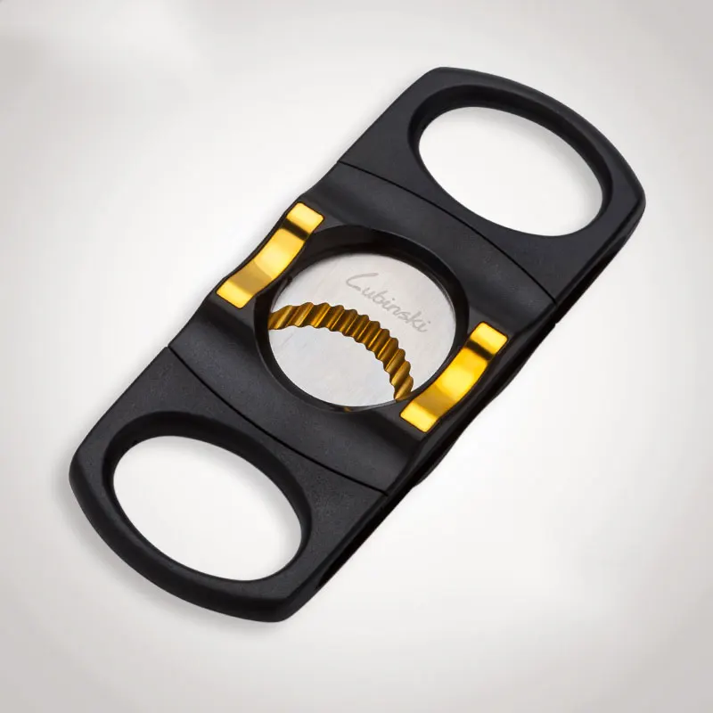 

102*42mm Multifunction Cigar Cutter Portable Double Edge Scissors Smoking Cigars Accessories Creative Gift Cigar Cutter Knife