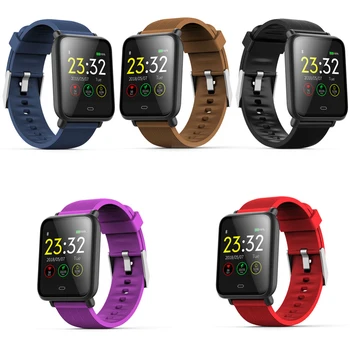 

Smart Bracelet 1.3TFT HD Blood Pressure Oxygen Heart Rate Monitor Multi-Sports Mode Fitness Bluetooth Wristband