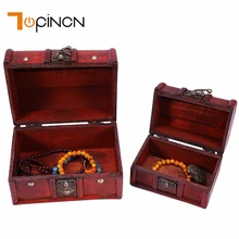 2 шт./компл. деревянный пиратский Jewellery ящик для хранения Чехол
