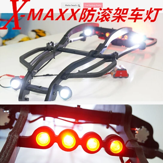 Набор фар TRAXXAS 12 шт. + кронштейн головного света переключатель для X MAXX|traxxas x-maxx|traxxas