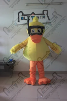 

new diving duck mascot costumes cartoon EVA quality yellow super duck costumes bird
