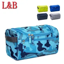 2016 High Quality Portable Man Travel Wash Bag Large Capacity Waterproof Cosmetic Bag Pouch Men’s Bath Toiletries Bag Camouflage