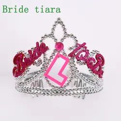 Свадебные украшения To be Bride Tiara аксессуары для волос свадебный подарок Девичник клуб пользу Брак Festa bodas