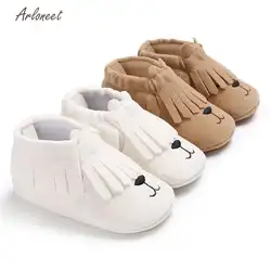 Arloneet 2018 мягкие младенцы Обувь Повседневное для новорожденных Обувь девочек Обувь для мальчиков Сапоги и ботинки для девочек Младенческая
