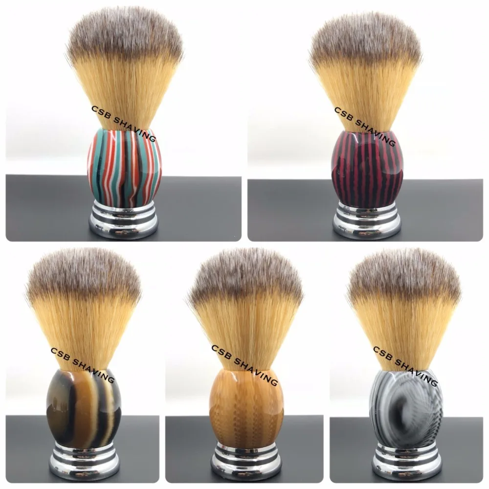 CSB Synthetic Hair Shaving Brush Barber Shop Hair Salon Shave Wet Tool
