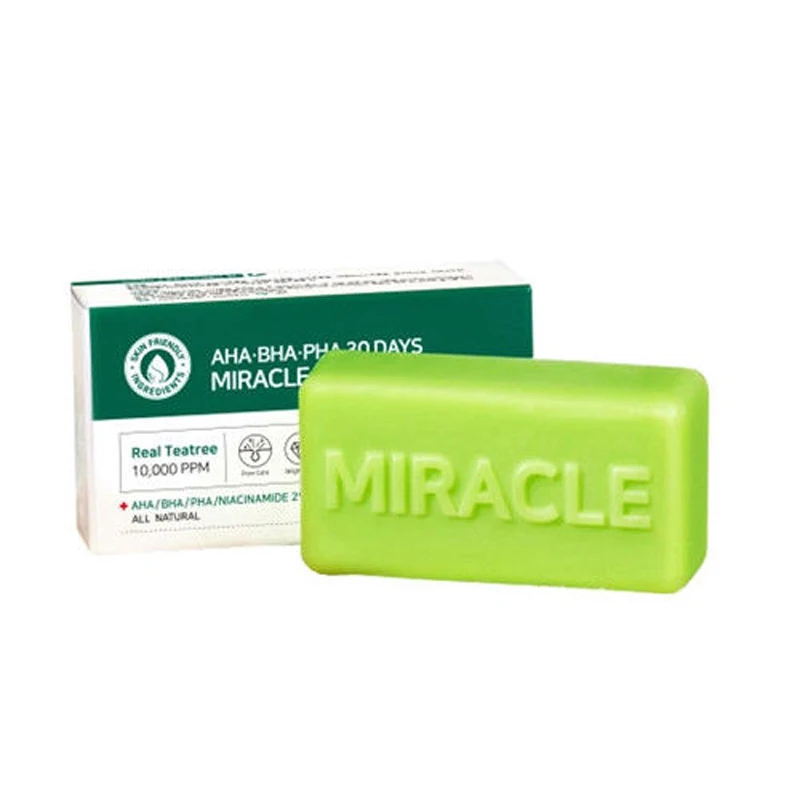 SOME BY MI AHA BHA PHA 30 Days Miracle Cleansing Bar 106g Face Soap