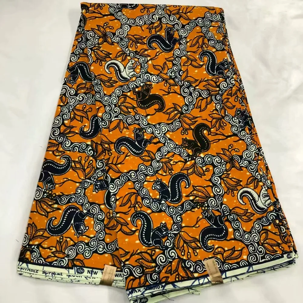 

2019 High quality African real hollandais wax 6 yards/lot guaranteed dutch wax African super hollandais ! LSS38