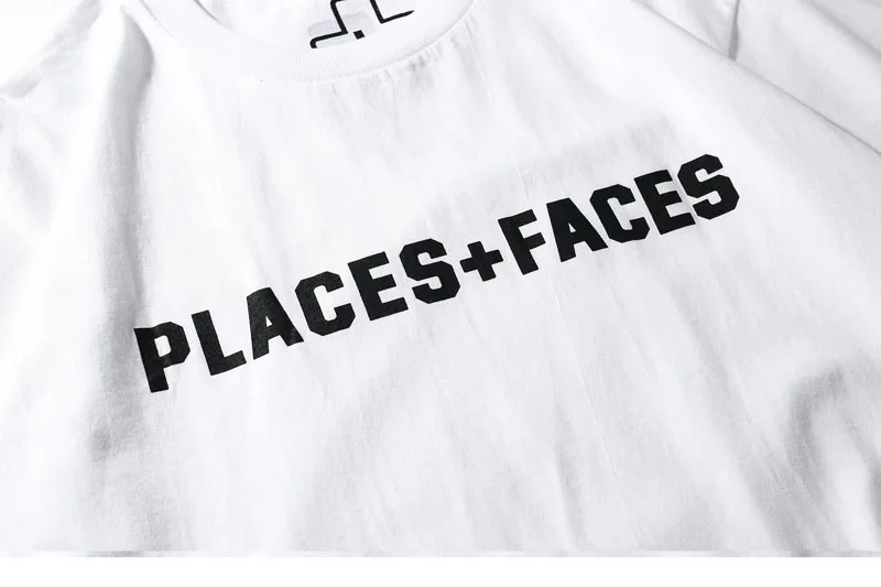 19SS местах+ лица футболки Для женщин Для мужчин лето 3M Светоотражающие местах+ лица футболка хлопок 1:1 высокое качество местах+ лица Тройник