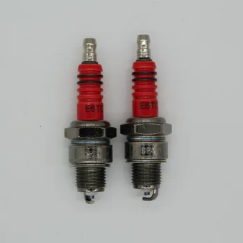 

2pcs E6TC High Performance Two stroke Four storke Motorcycle Spark Plug