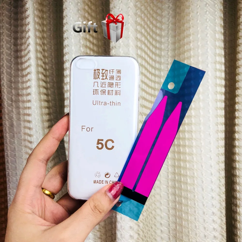 Высокое качество задняя крышка корпуса аккумулятора дверь рама для iphone 5C или SE 5SE