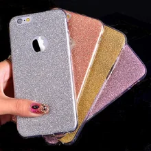 Ultra Thin Glitter Bling Cute Candy Cover For iPhone 6 Case Crystal Soft Gel TPU Phone