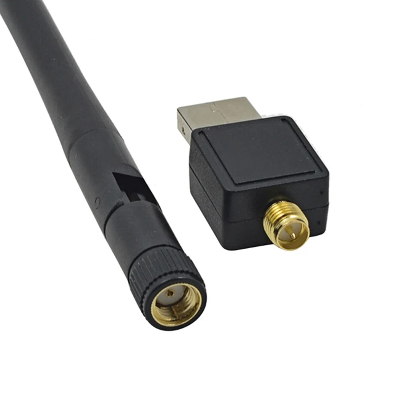 

2.4GHz USB 2.0 Wireless Wifi Adapter With Antenna 150mbps 802.11n USB Ethernet Adapter Network Card Wi-fi Receiver