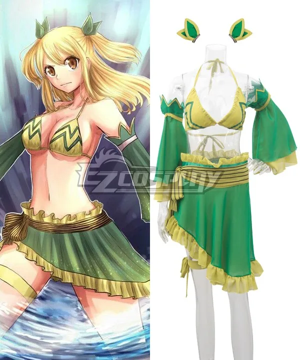 

Fairy Tail Lucy Heartfilia Cosplay Costume E001
