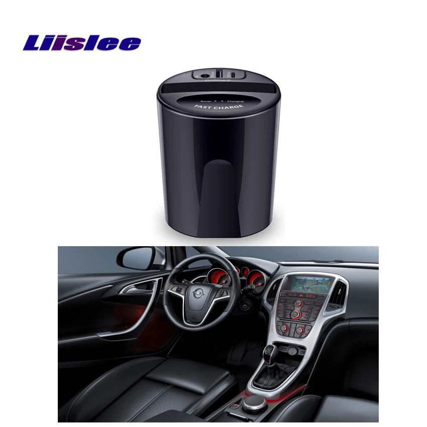 

Liislee Car Fast Wireless Charging Fast charger for opel astra j Insignia astra g zafira b corsa d