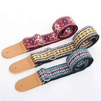 

ABGZ-High-Grade Embroidered Guitar Straps National Wind Folk Acoustic Guitar Electric Guitar Universal Shoulder Strap