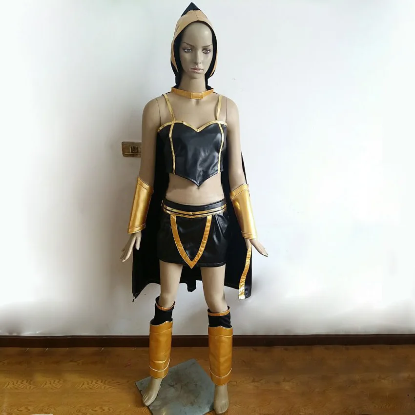  Free Shipping DOTA 2 Dark Ranger cosplay Costume