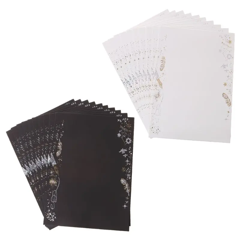 10 шт креативный бронзирующий спальный мешок для свадебного приглашения карты подарки канцелярские буквы