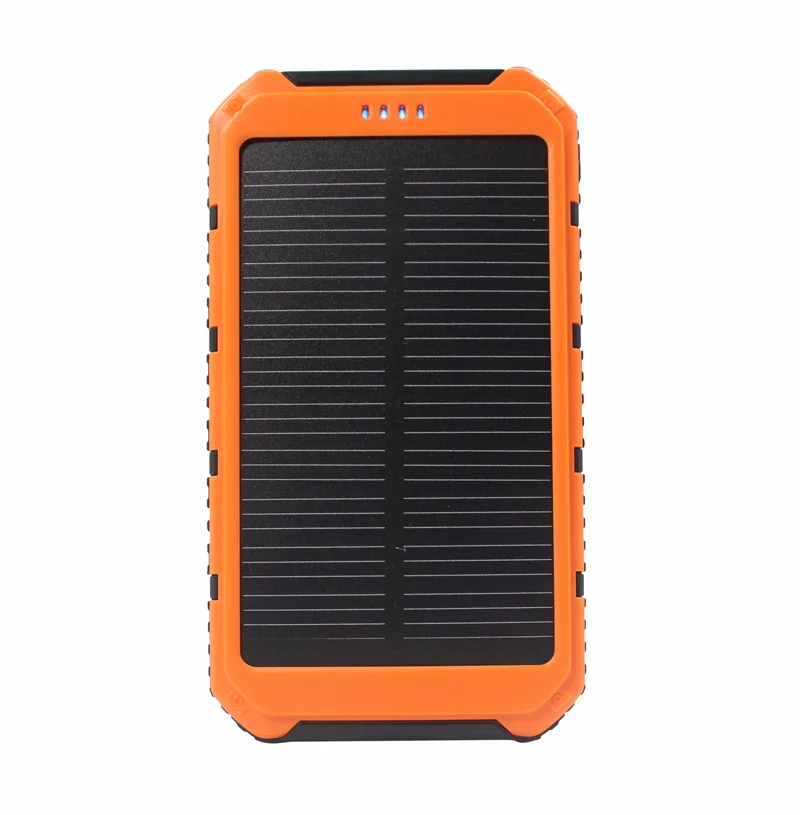  Doshin Solar Power Bank 10000mAh Dual USB Portable External Solar Panels Battery Charger powerbank For all phone 