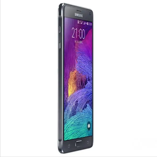 Note 4 разблокированный смартфон samsung Galaxy Note 4 N910A N910F N910P LTE 5,7 дюймов 16MP 3 ГБ 32 ГБ Восстановленный