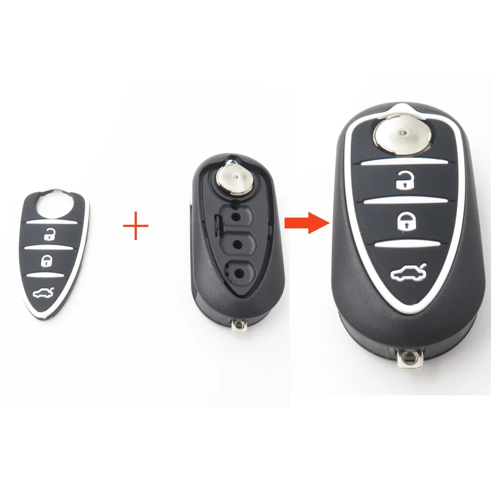 key pad for alfa romeo flip key (8
