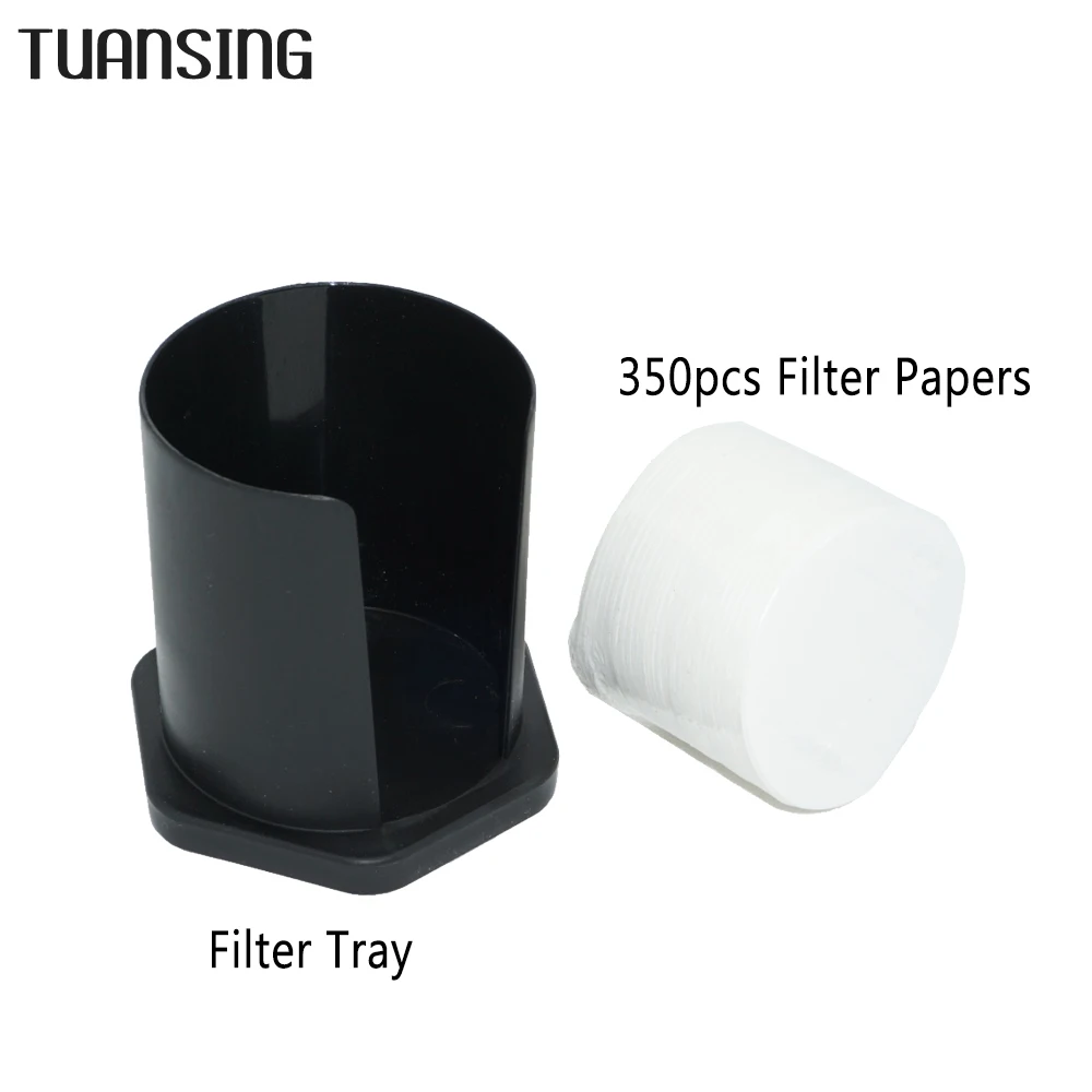 TUANSING French Press Coffee Maker Pot Portable Coffee Maker Air Press Espresso Machine with 350pcs Filter Papers