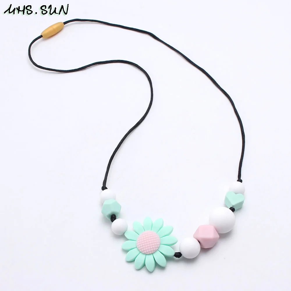 chewable teething necklace