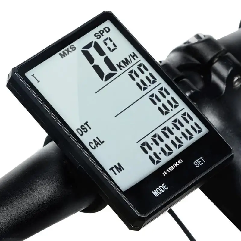 

CX-9 Bicycle Computer 2.8in Backlight Screen IPX6 Waterproof Bike Cycling Speedometer Odometer Stopwatch