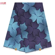 African Wax Prints Fabric Wax Hollandais 2018 High Quality For Sewing Wedding Dress Nigeria Ankara Wax Fabric H0314