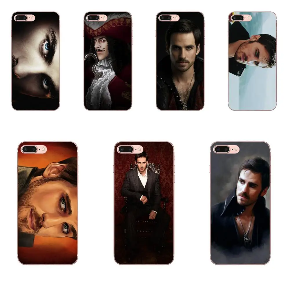 Красивый капитан Hook Once Upon A Time для Galaxy J1 J2 J3 J330 J4 J5 J6 J7 J730 J8 2015 2016 2017 2018 mini