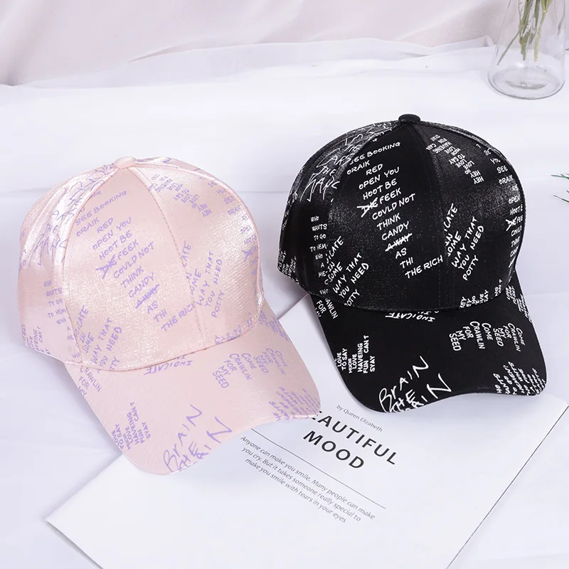 

2019 Red Baseball Cap Street Couple A Sudoku Hat Summer