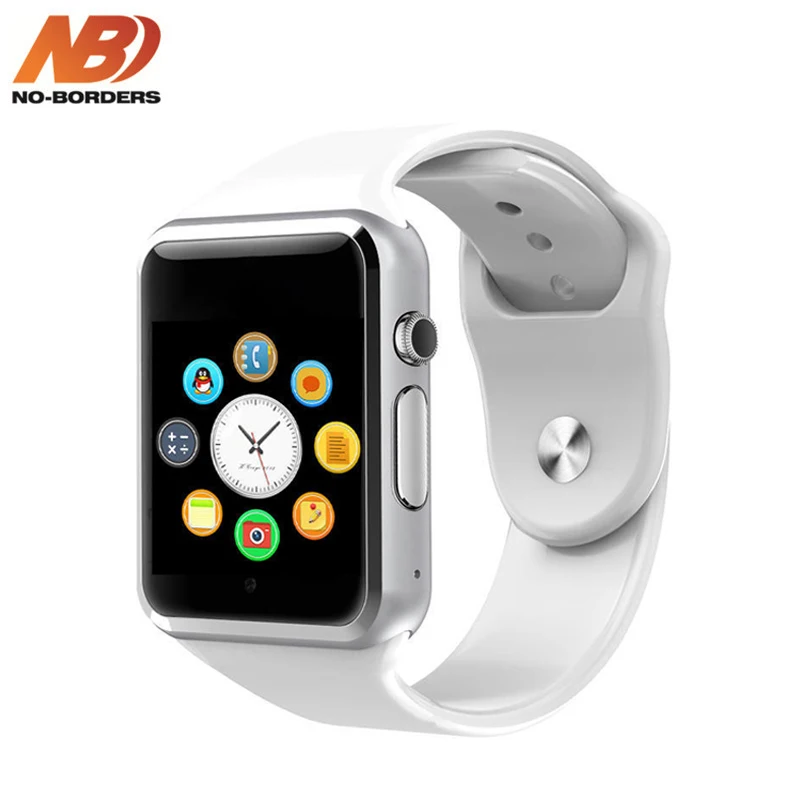 

A1 WristWatch Bluetooth Smart Watch Sport Pedometer With SIM Camera Smartwatch with Gift Box for Android iPhone PK IWO 8 Watch