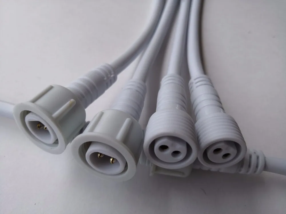 

Waterproof plug male and female butt LED power connector 2345 core fast connect sub - female head tatami rice wiring