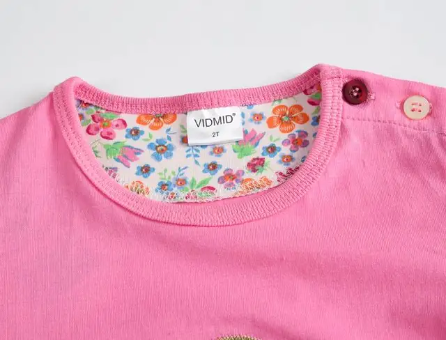 VIDMID 2-10 years baby Girl t-shirt big Girls tee shirts for children girl blouse sale t shirt 100% cotton kids summer clothes 3