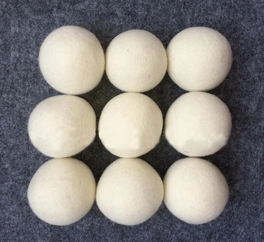 Rolking сухой шерсти мяч сохраняет одежда время сушки.(6) Размер L шерсть Сушилка ball