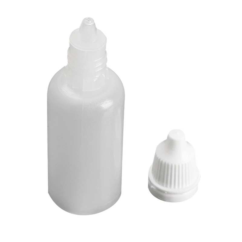 

Best 50pcs Empty Plastic Squeezable Eye Dropper Bottles with Tamper-proof Seal Removable Dropper Tip Cap Child Safe Lid 5-50ml Option QQ99
