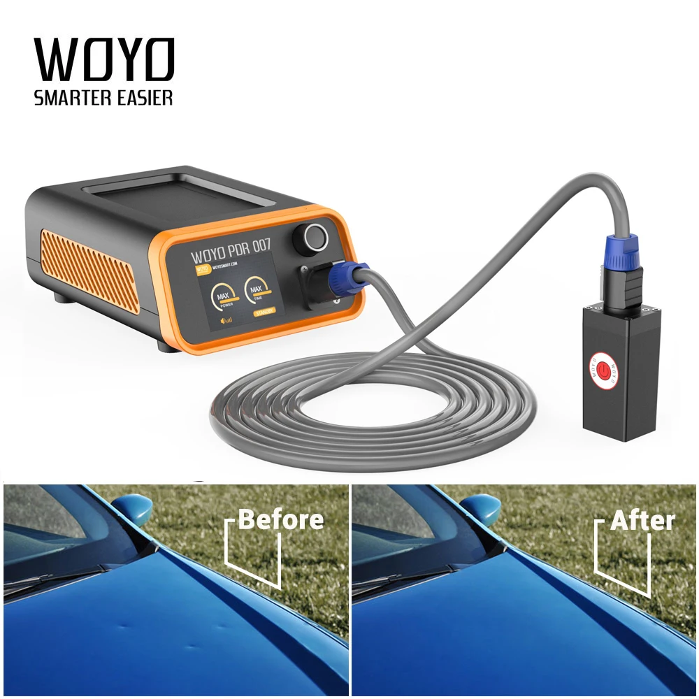 WOYO PDR007 автомобильный инструмент для ремонта вмятин OBD2 Профессиональный Автомобильный корпус Авто Ремонт удаление вмятин набор гаражный лист металлические инструменты