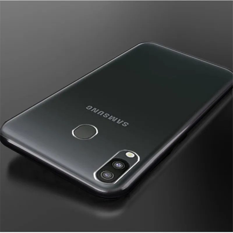 Ультратонкий прозрачный силиконовый чехол для Samsung Galaxy A50 A70 A40 A30 A20 A10 чехлы мягкий
