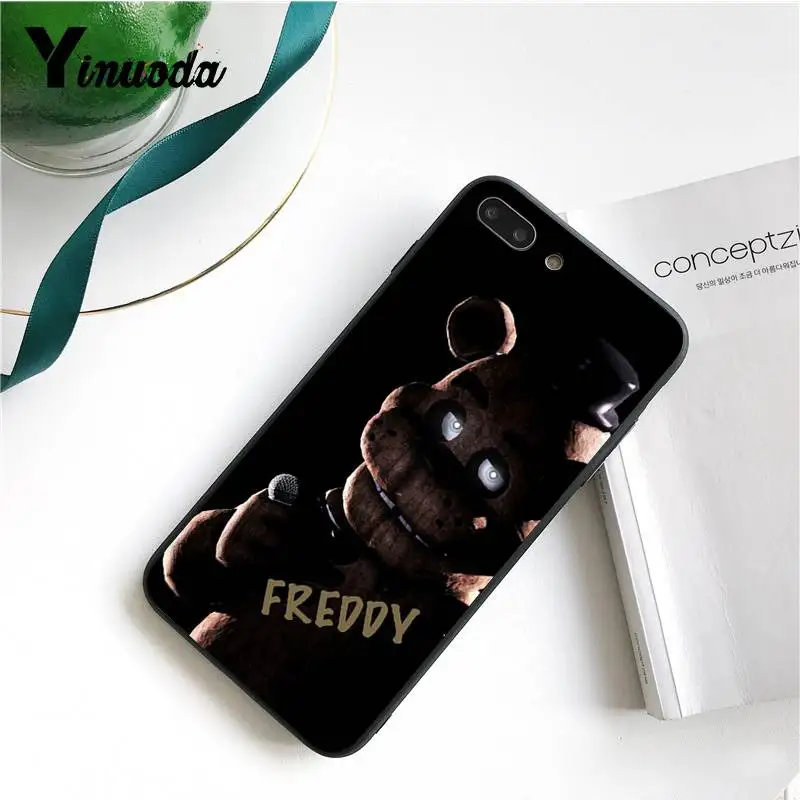 Yinuoda для iphone 7 6 X Чехол five nights at freddy's пять ночей у Фредди с рисунком персонажей из