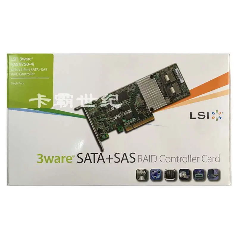 

Free Shipping Original Genuine LSI 3ware 9750-4i SAS/SATA3 6Gb/s Mini SAS Array Card Support for MacOS