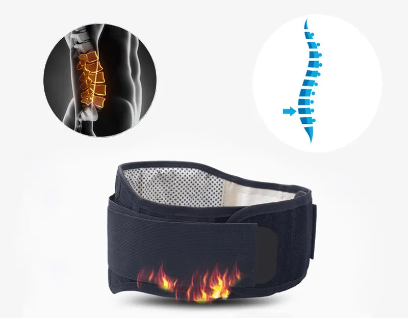 Health Care Tourmaline Waist Belt Self Heating Therapy Lumbar