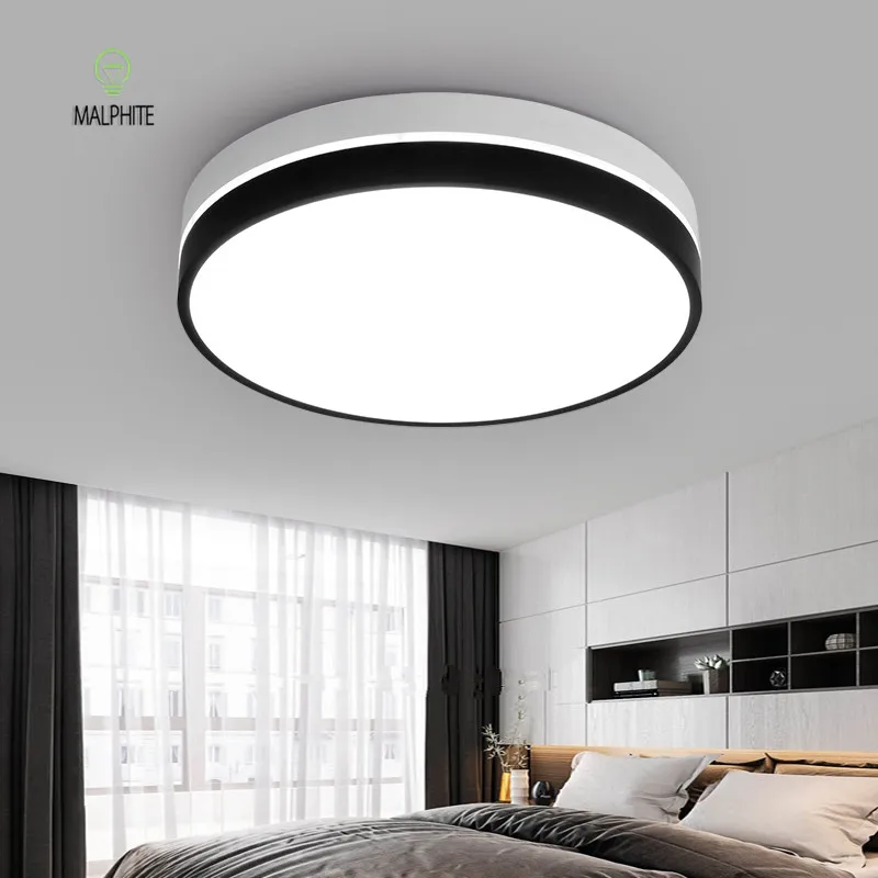

Modern Led Black Hanging Light Ceiling for Bedroom Fixtures Led Lamp Ceiling Luminaire Living Room Luminaria Kitchen Home Decor