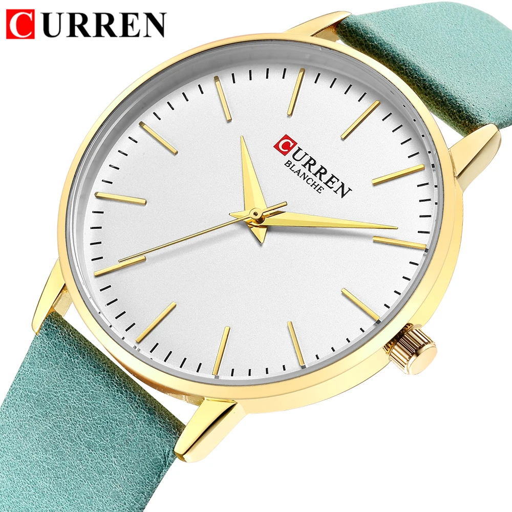 

CURREN 2018 Fashion Quartz Women's Watch Womens Watches Simple Leather Girls Wristwatch Ladies Dress Clock Reloj Mujer Gifts