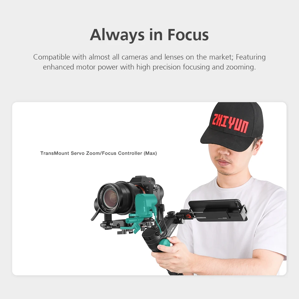 Zhiyun WEEBILL LAB Creator комплект аксессуаров включает сервопривод зум/ контроллер