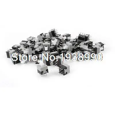 

55pcs 6 Pins DPDT Momentary Power Micro Push Button Switches 8.5x.8.5mm