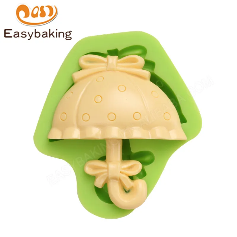 

Mini Umbrella Design 3D Silicone Arts Mold Chocolate Fondant Cake Decorating Tools Household Accessories for Clay