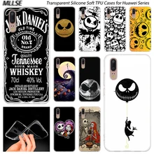 Мягкий силиконовый чехол Jack skellington для huawei P30 P20 P10 P9 P8 Lite P30 P20 Pro Mini P Smart Plus Модный чехол