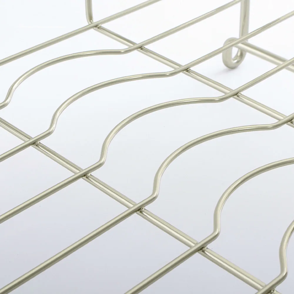  Kitchen desktop storage drain rack wrought iron sink tableware dish WY7121116 - 4000003071359