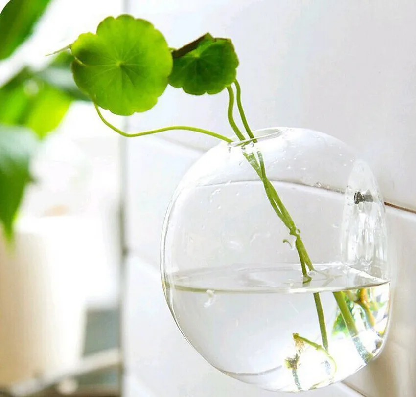 

10m Hanging Glass Flower Planter Vase Terrarium Container Home Garden Ball Decor